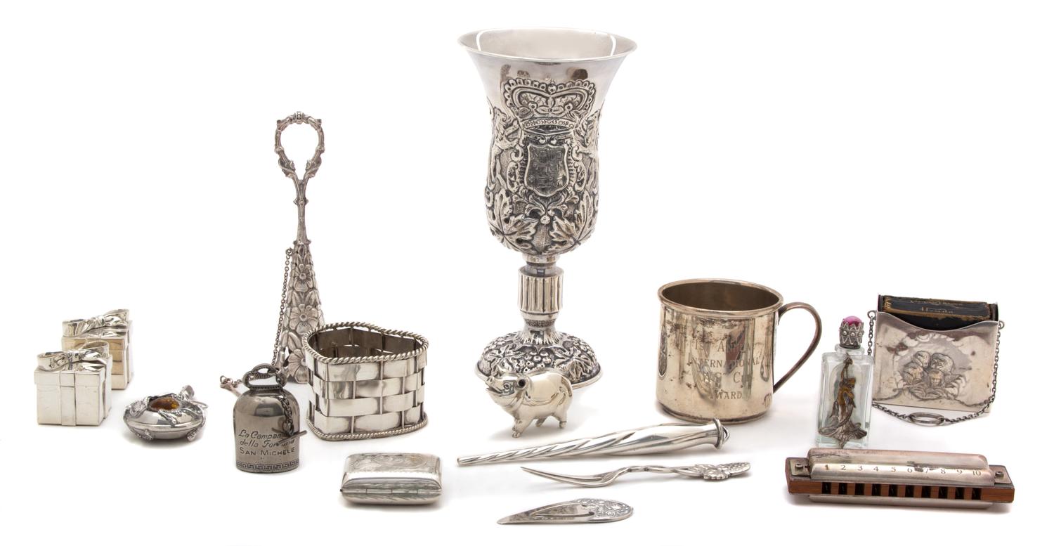 A Group of Sterling Silver Articles — Various Makers