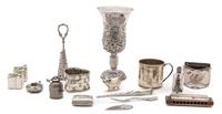 A Group of Sterling Silver Articles — Various Makers