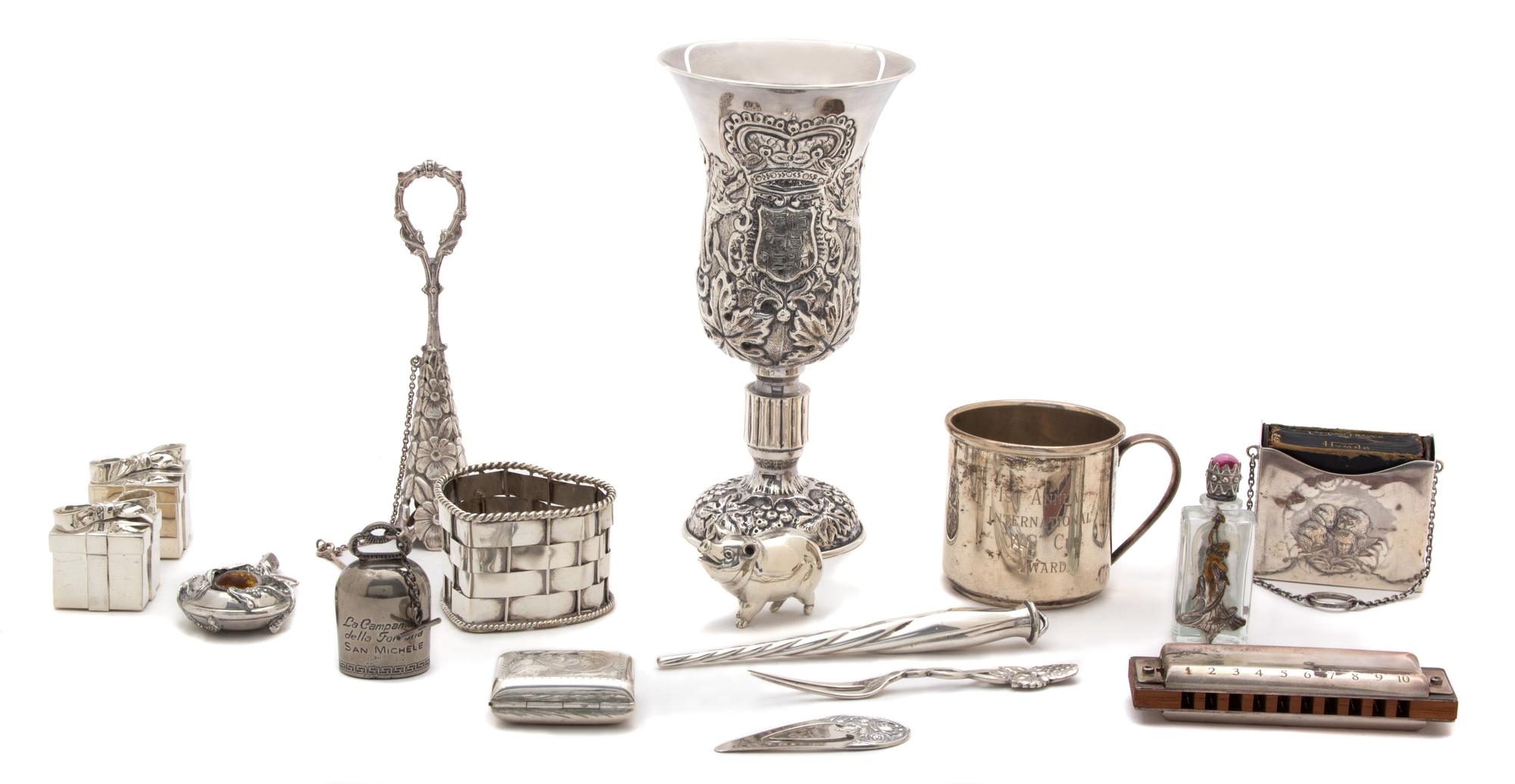 A Group of Sterling Silver Articles — Various Makers