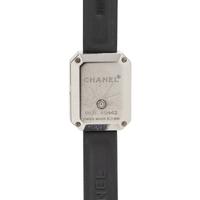 CHANEL, STAINLESS STEEL AND DIAMOND 'PREMIERE MINI' WATCH