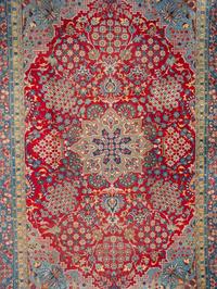 An Isfahan Wool Rug