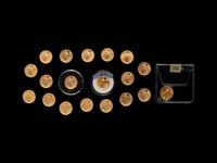 A Group of Twenty Gold Eagle $5 1/10 oz. Mint Coins