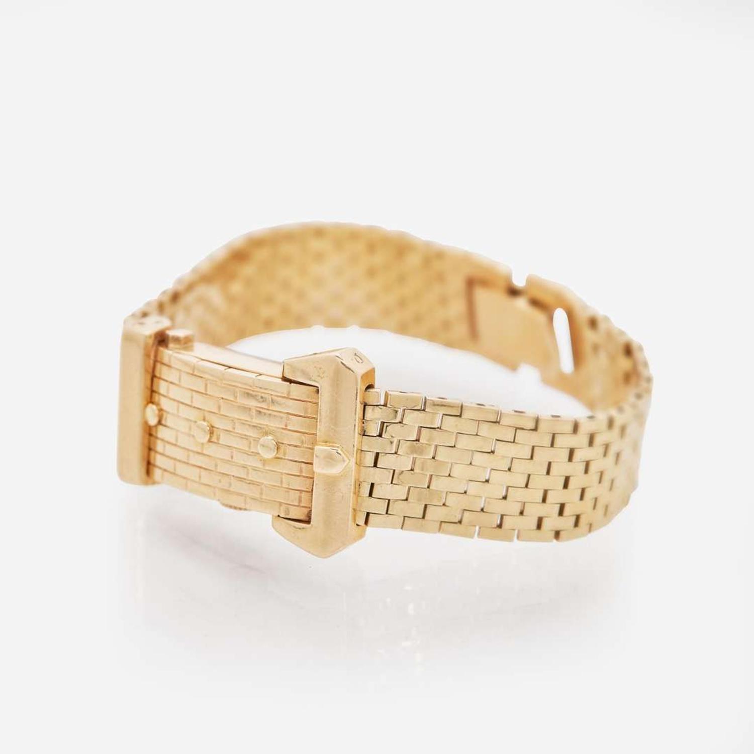 A Retro 14K Yellow Gold Watch