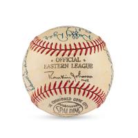 A 1967 Williamsport Mets Team Signed Autograph Baseball