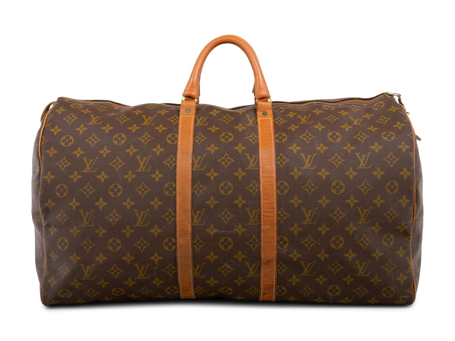 Louis Vuitton Monogram Keepall 55 Duffle Bag