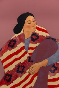 Maiden in Chief's Blanket