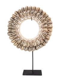 A Contemporary Cowrie Shell Ornament