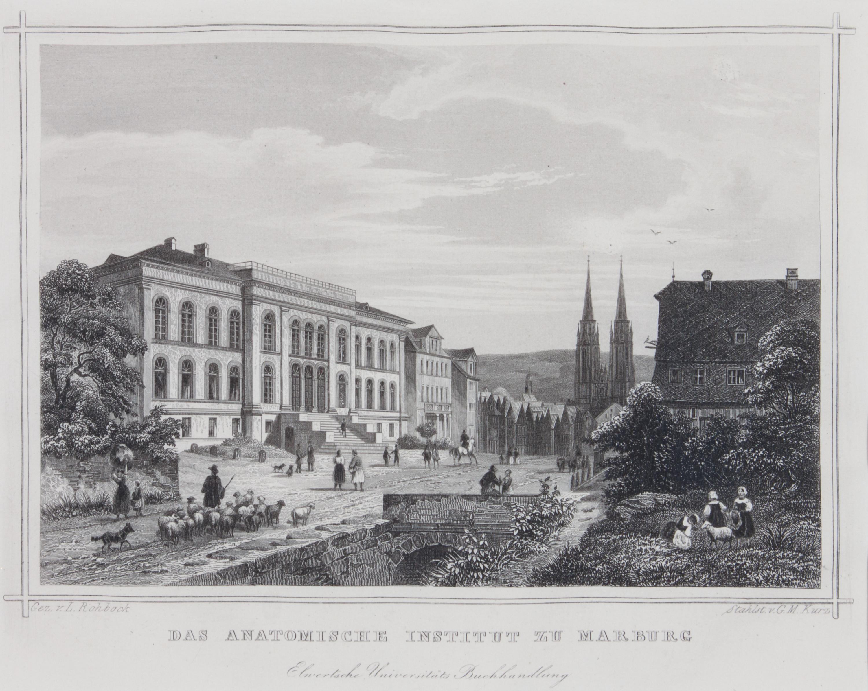 Seven Architectural Etchings Each: 5 1/2 x 7 inches.
