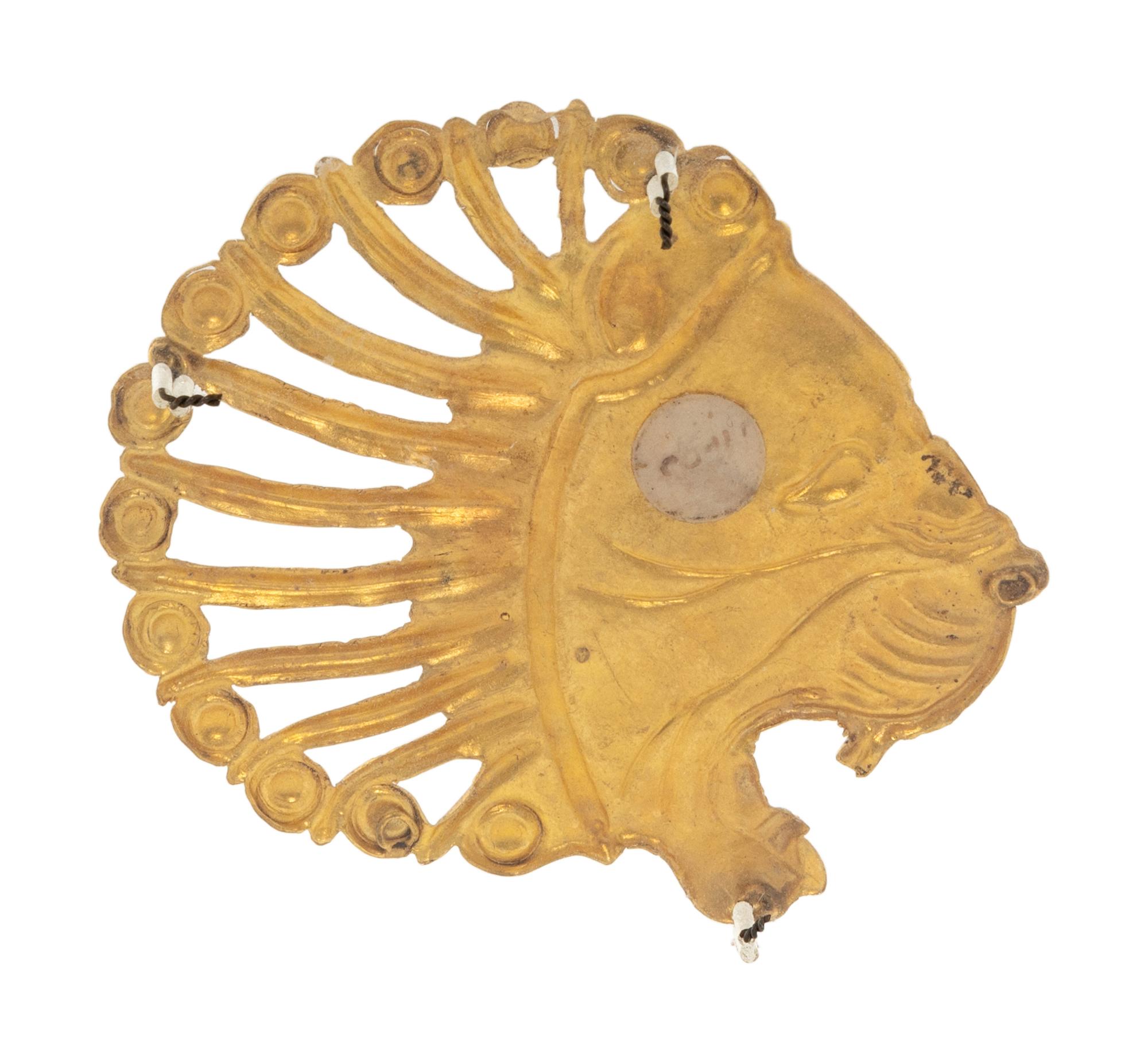 An Achaemenid Gold Lion Bracteate
