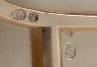 A Russian Silver-Gilt and Lapis Lazuli Mounted Picture Frame