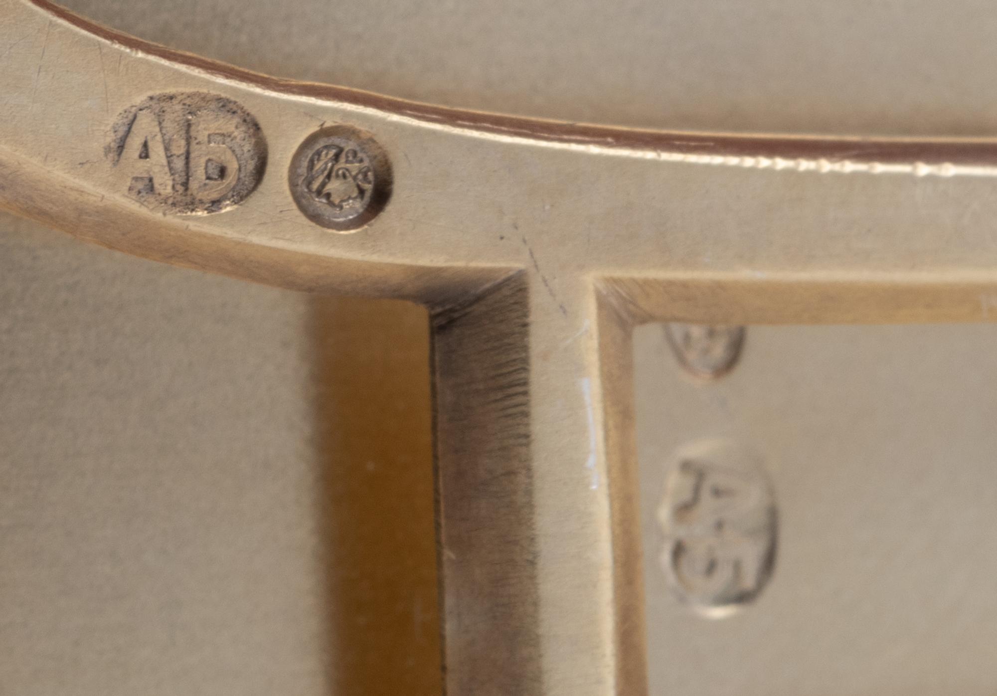 A Russian Silver-Gilt and Lapis Lazuli Mounted Picture Frame