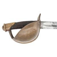 US Model 1860 Naval Cutlass by Ames with Scabbard