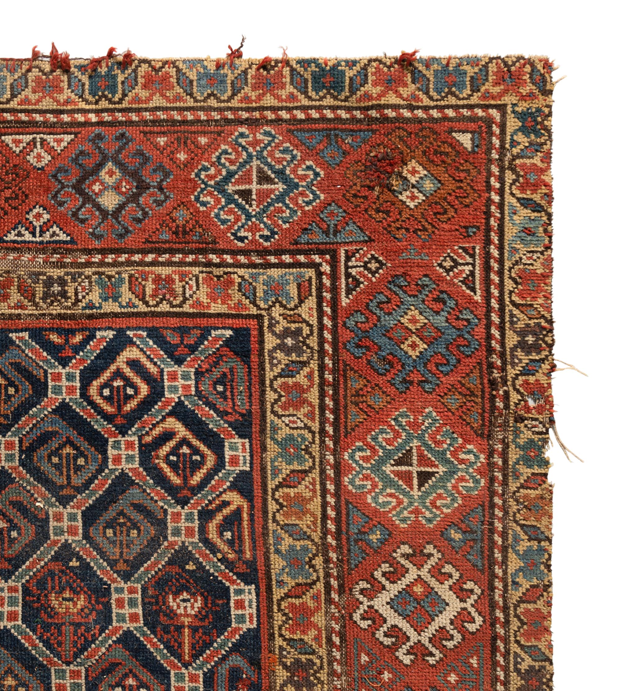 A Kazak Wool Runner