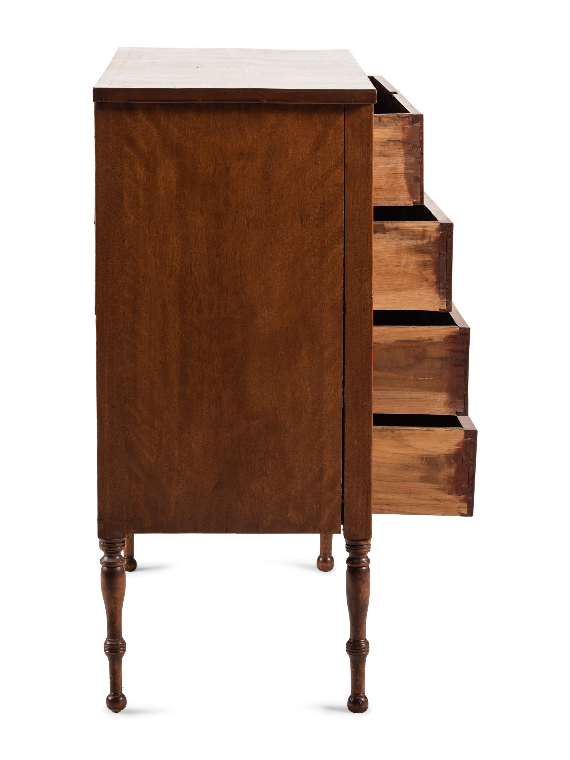 Two Late Federal Chests of Drawers