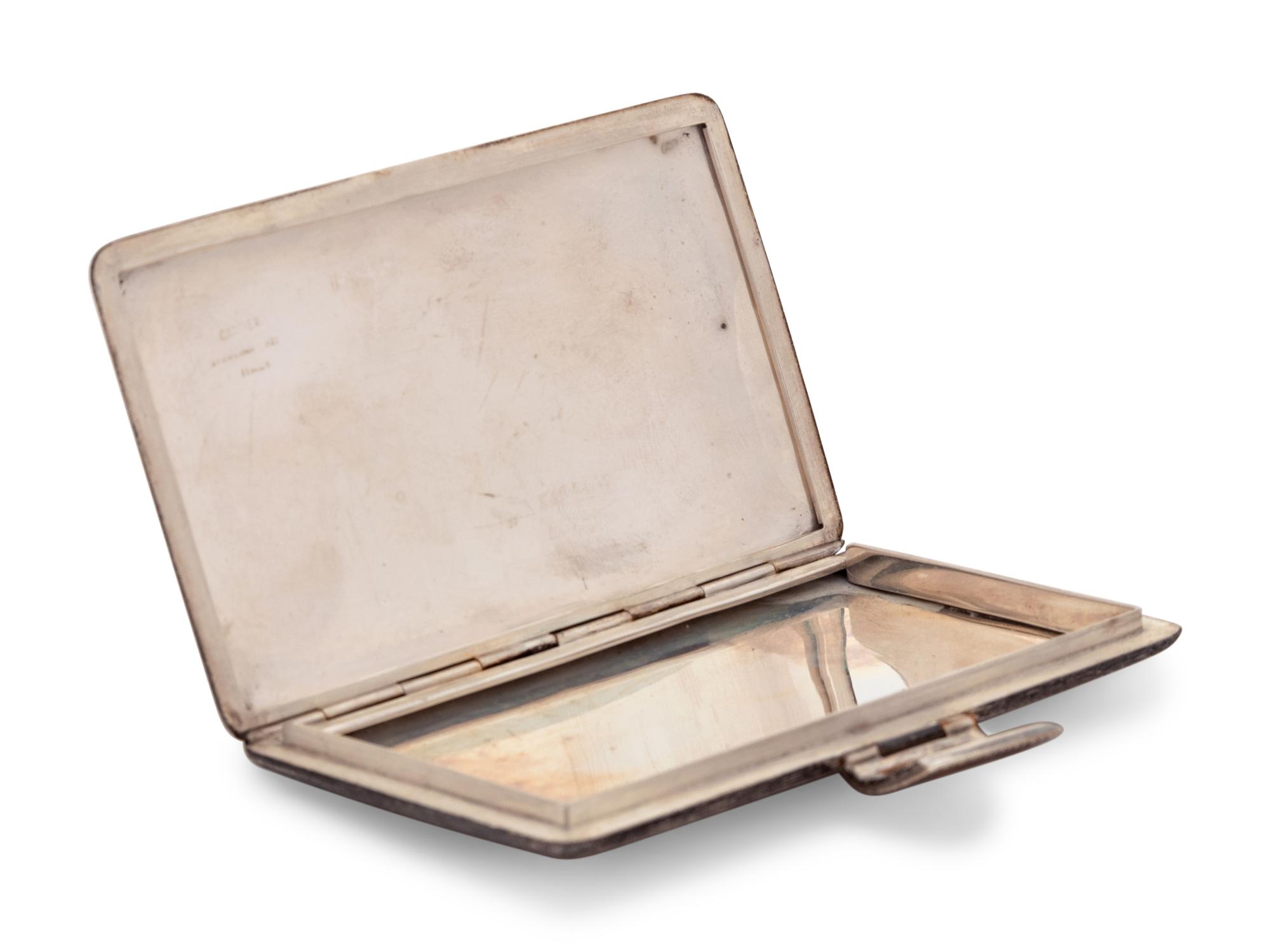 A Cartier Silver Card Case