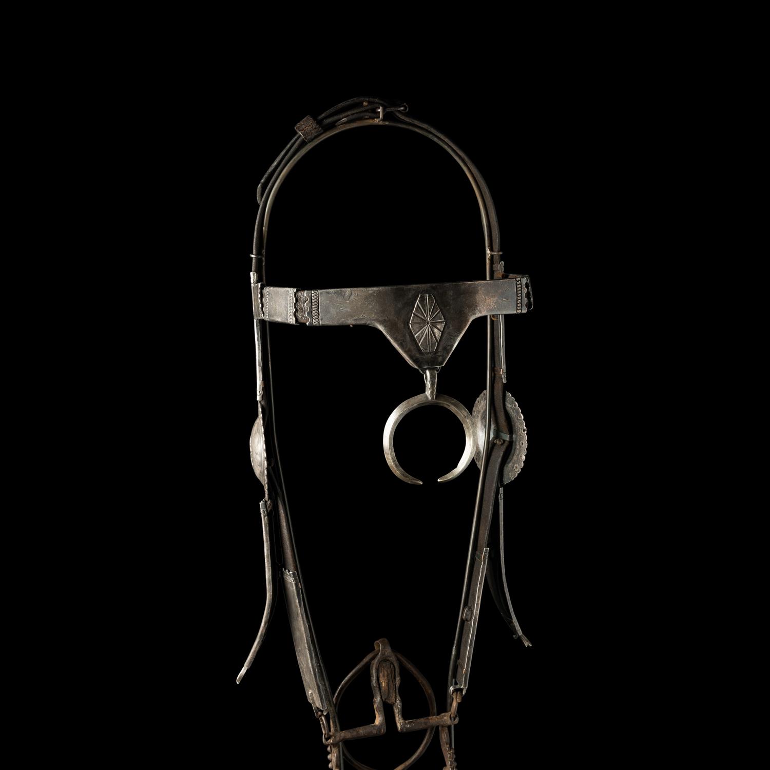 Navajo Silver Bridle, with Ring Bit
