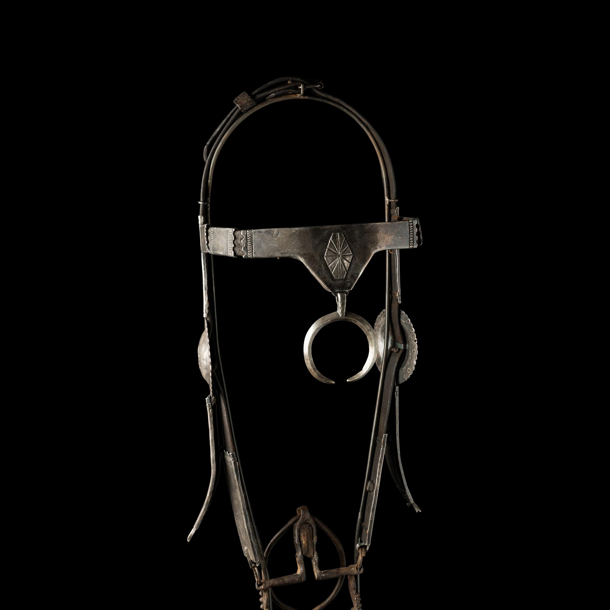 Navajo Silver Bridle, with Ring Bit