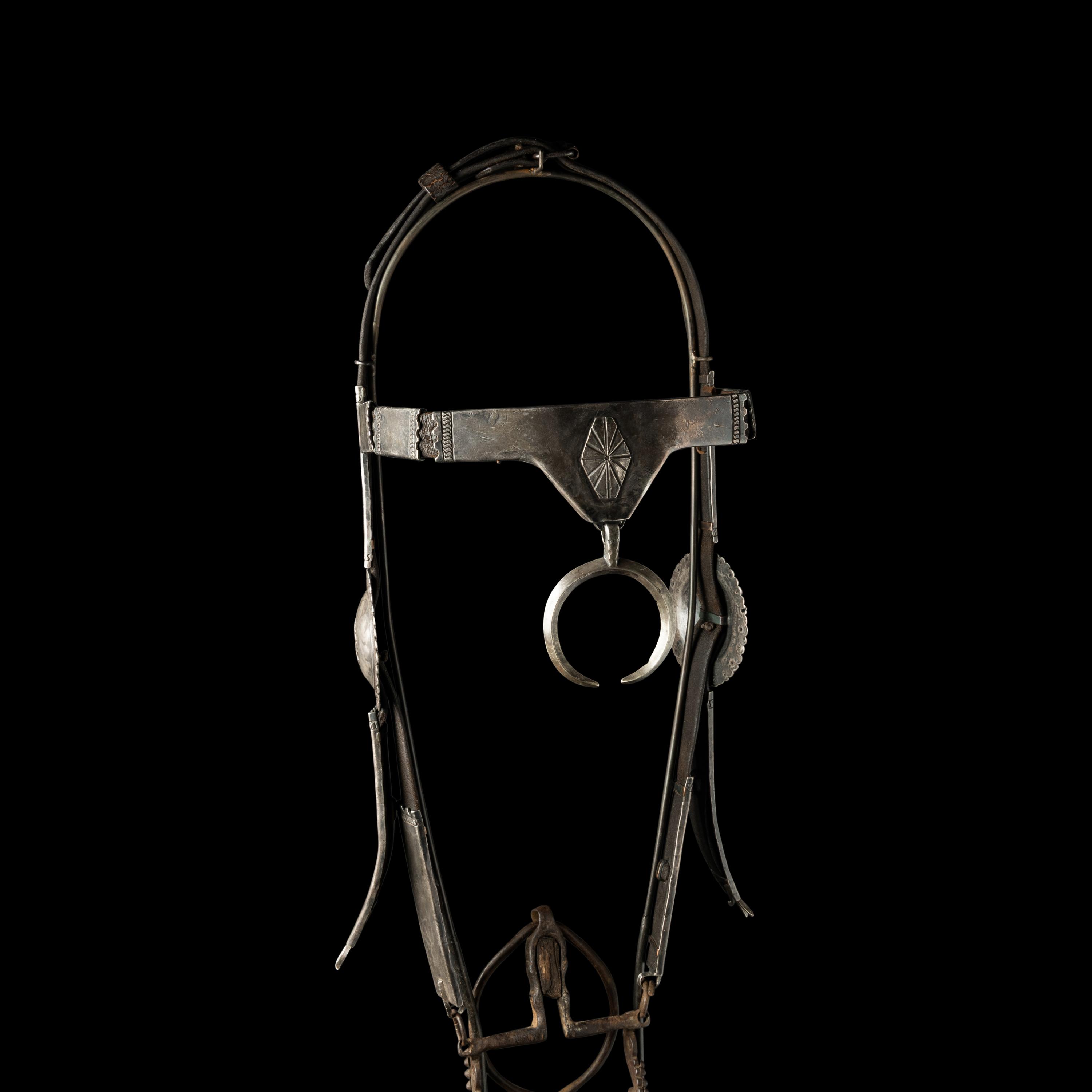Navajo Silver Bridle, with Ring Bit