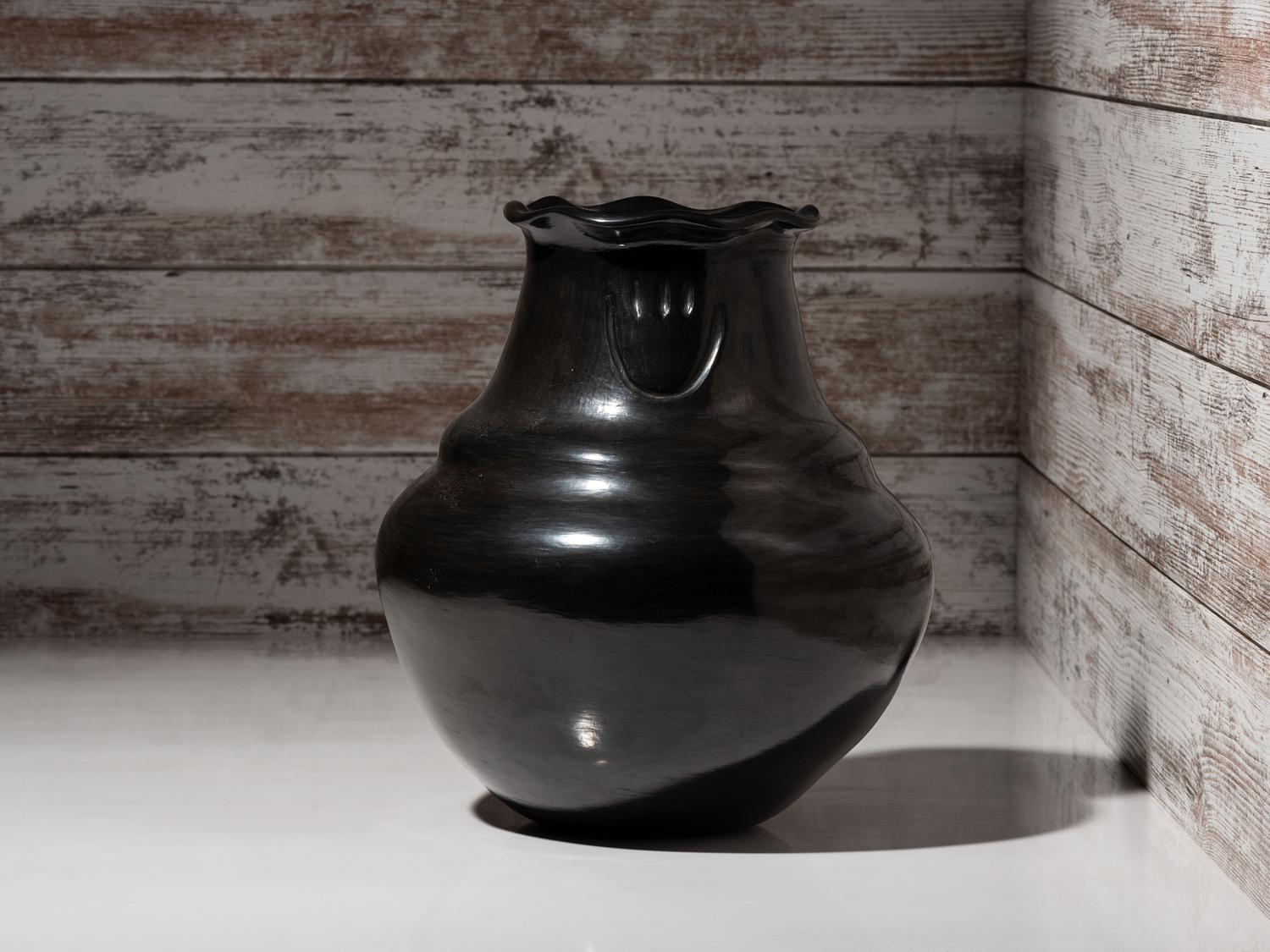 Blackware Pottery Vase