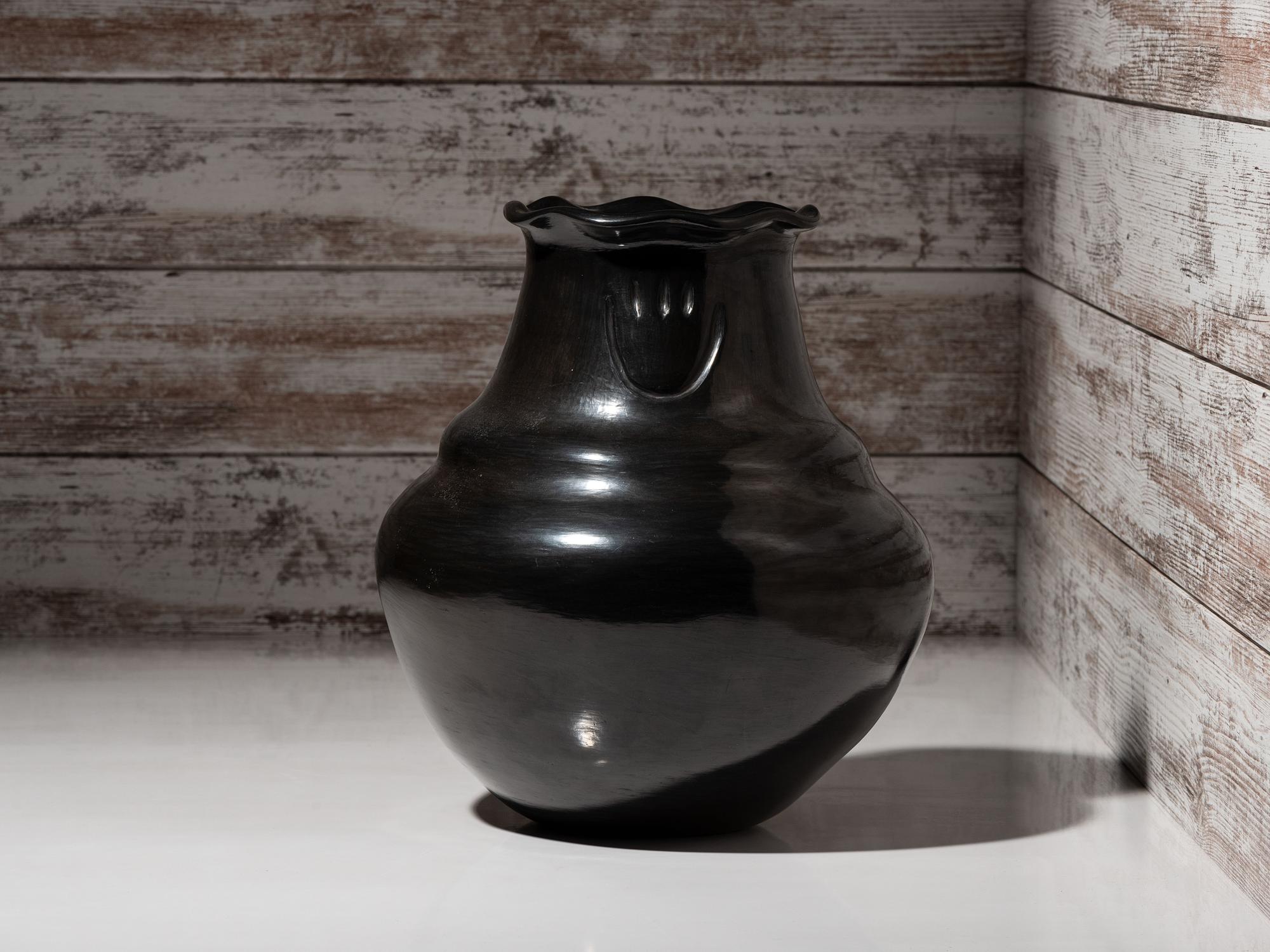 Blackware Pottery Vase