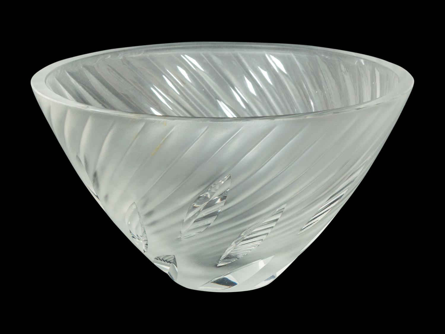 Three Lalique Bowls