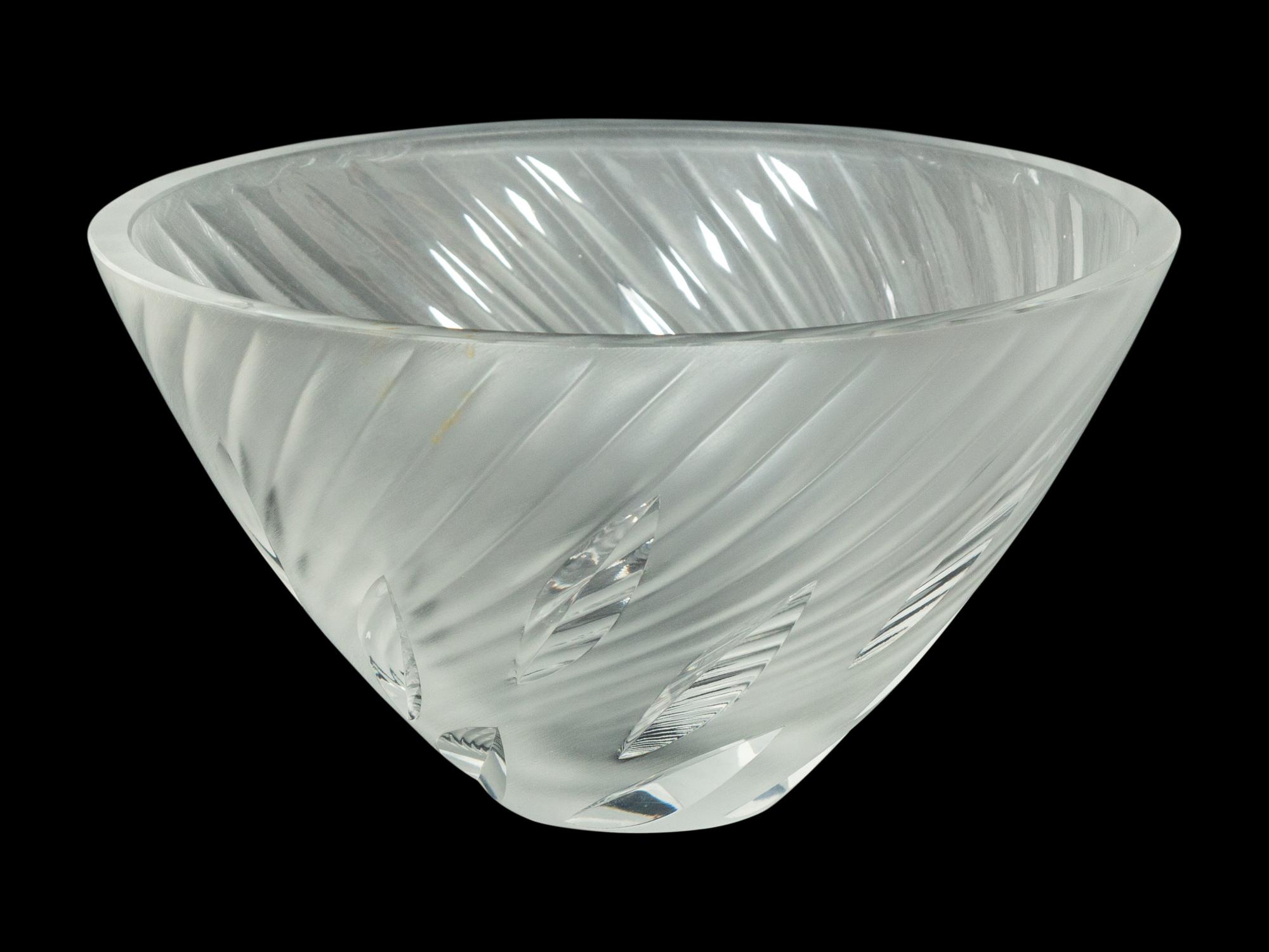 Three Lalique Bowls