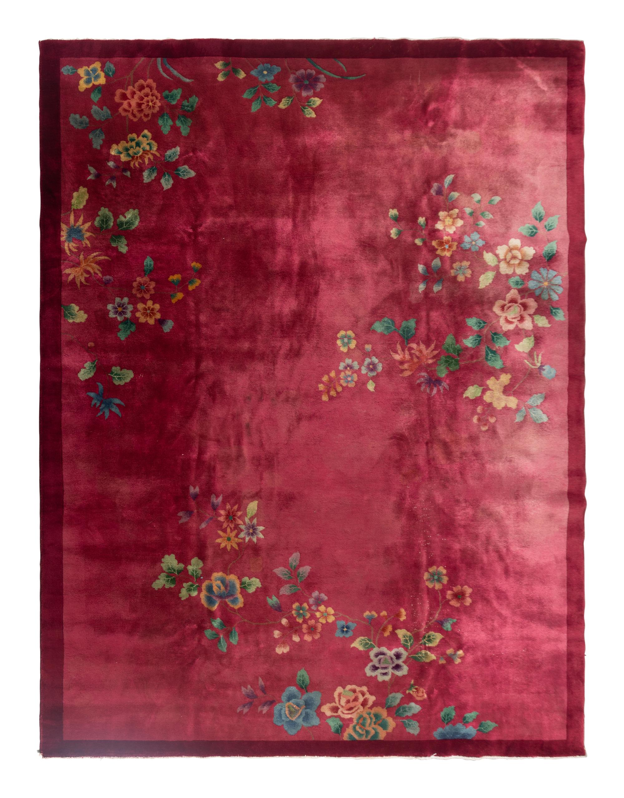 A Chinese Wool Rug