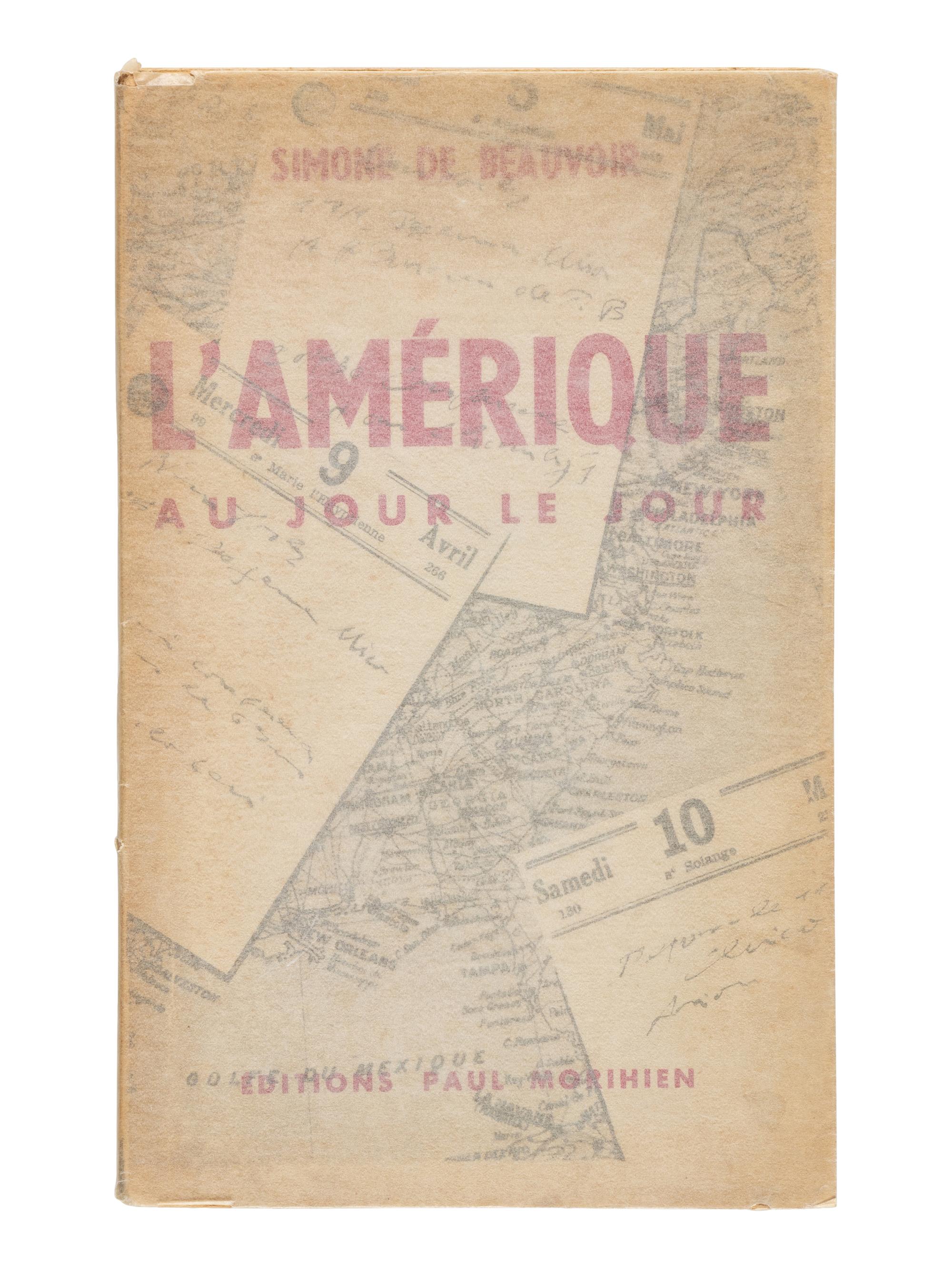 BEAUVOIR, Simone de (1908-1986). A group of 4 works in French, including vols.II-IV of her autobiography, comprising: