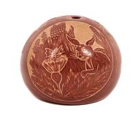 Camilio Tafoya (1902-1995), Santa Clara Height 2 x diameter 2 1/2 inches.