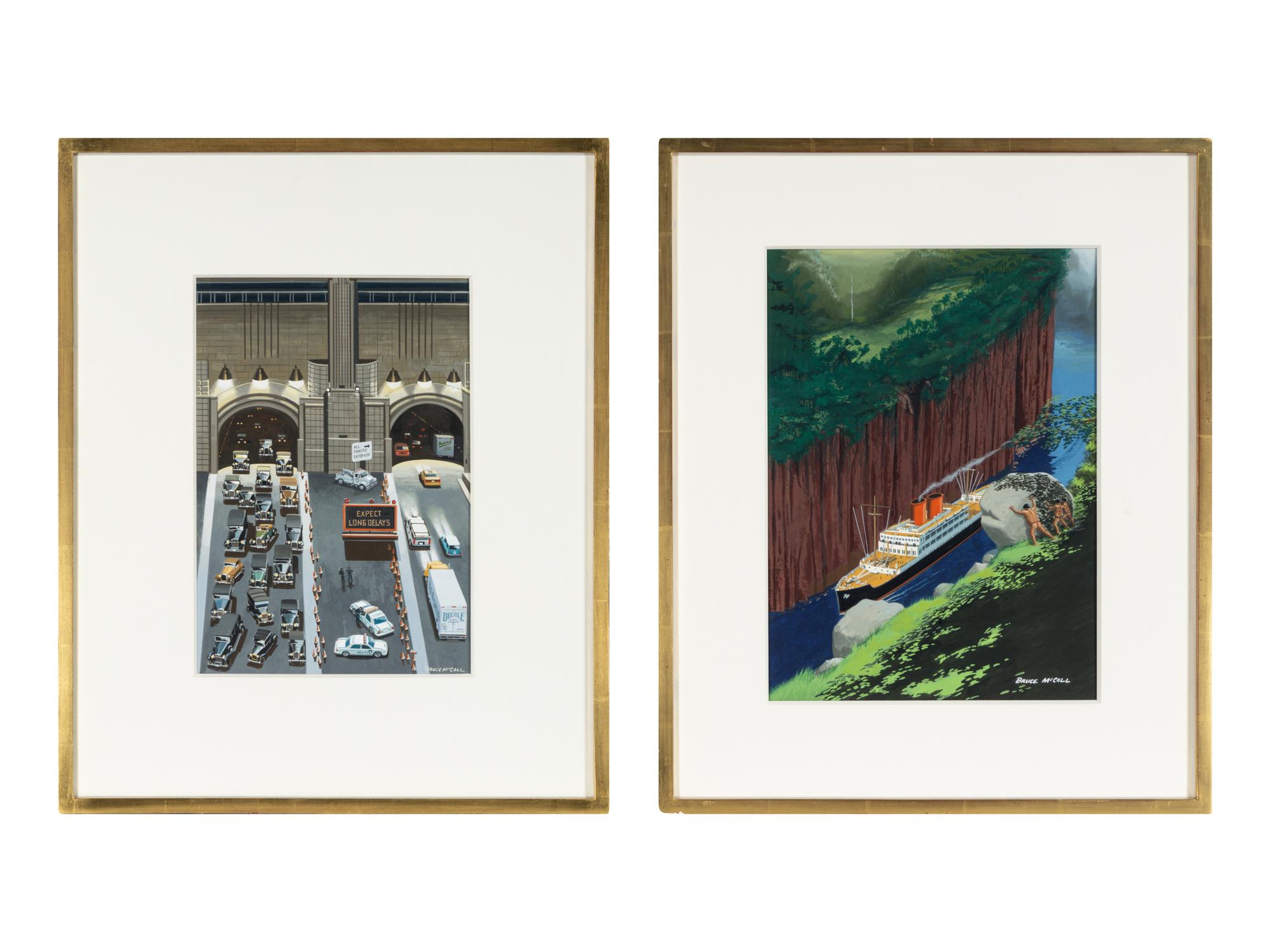 Expect Long Delays and Amazon Steamship Tour (two works), 1997