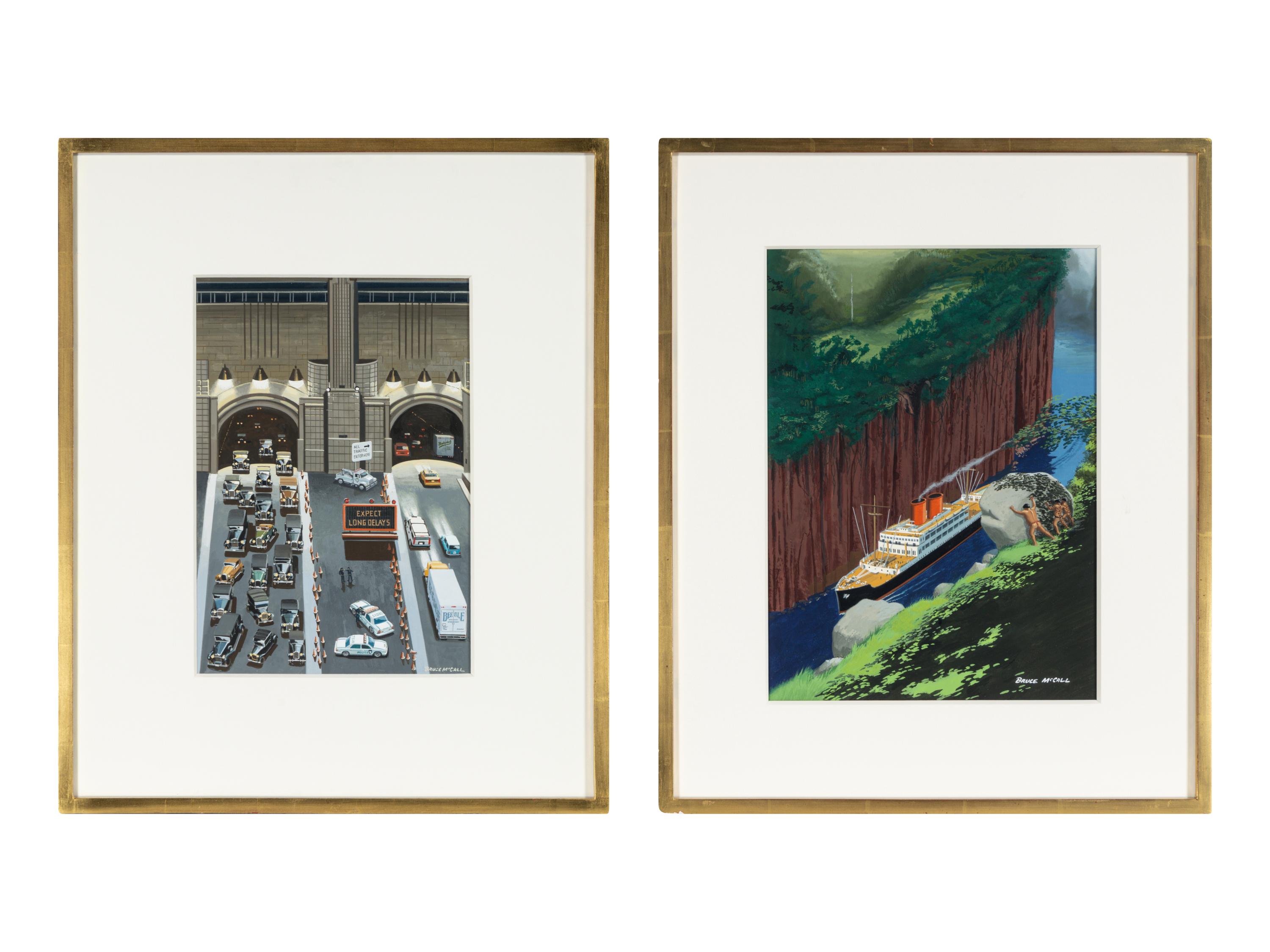 Expect Long Delays and Amazon Steamship Tour (two works), 1997