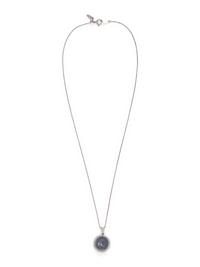 STAR SAPPHIRE AND DIAMOND PENDANT/NECKLACE
