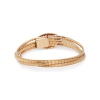 YELLOW GOLD AND SAPPHIRE BRACELET