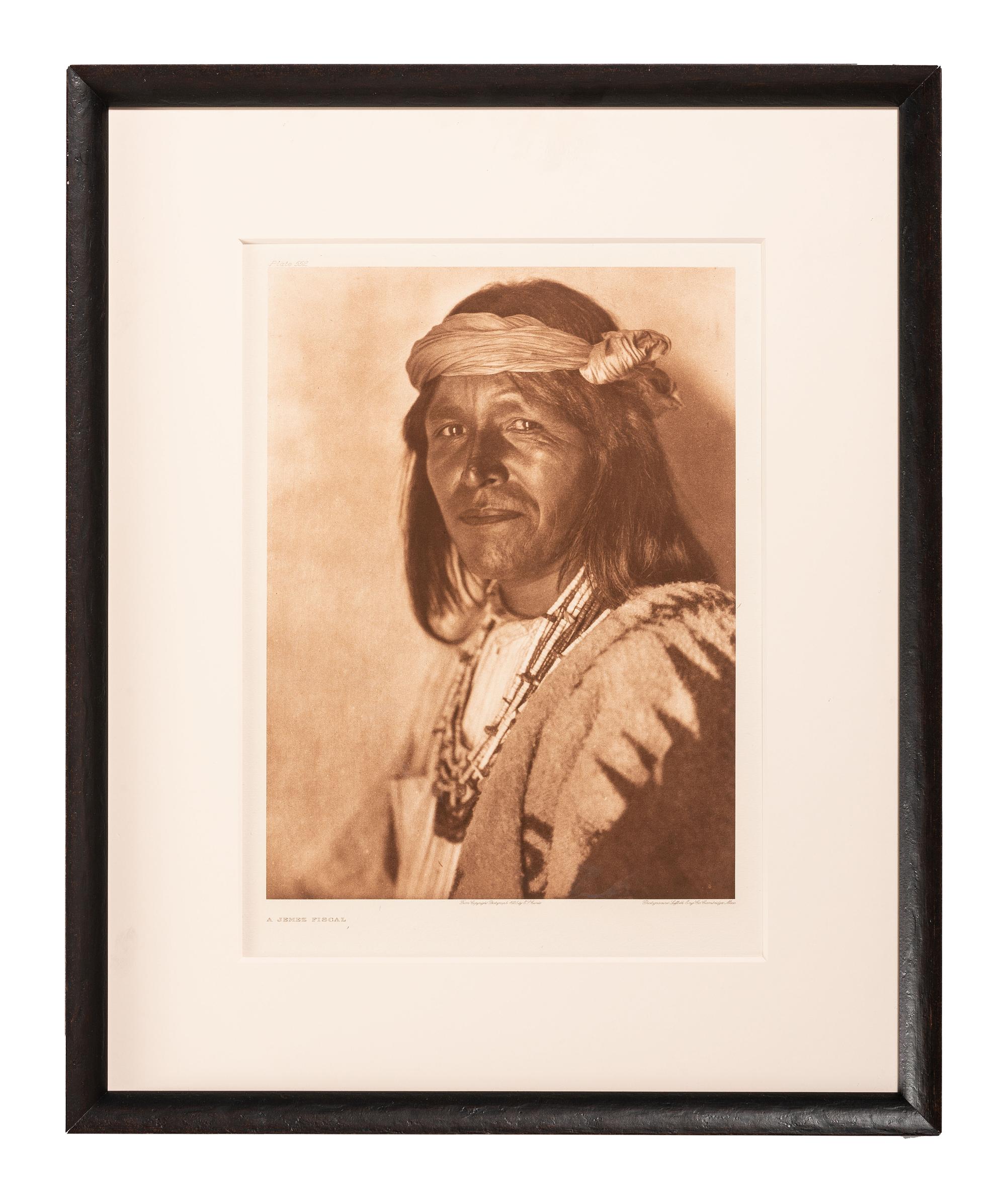 CURTIS, Edward S. (1868-1952). Complete Portfolio XVI of 36 photogravures from The North American Indian .