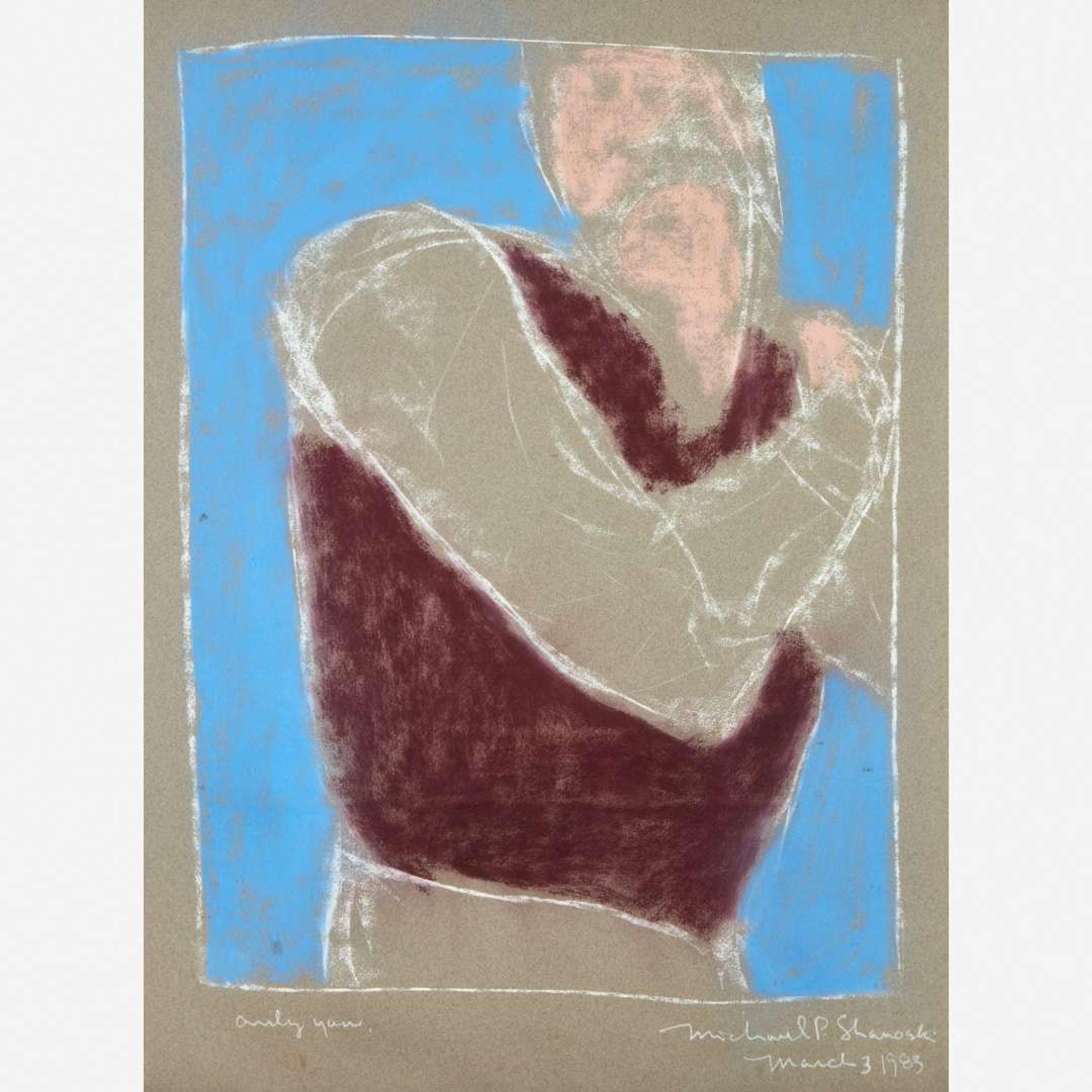 Michael Shanoski (American, 1958-2001) Decide now.; together with three companions