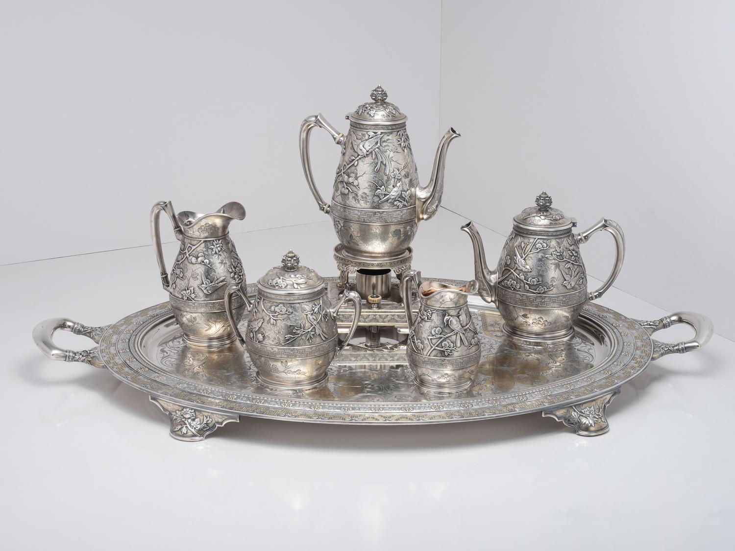 Japanesque Tea Service Designed by Edward C. Moore