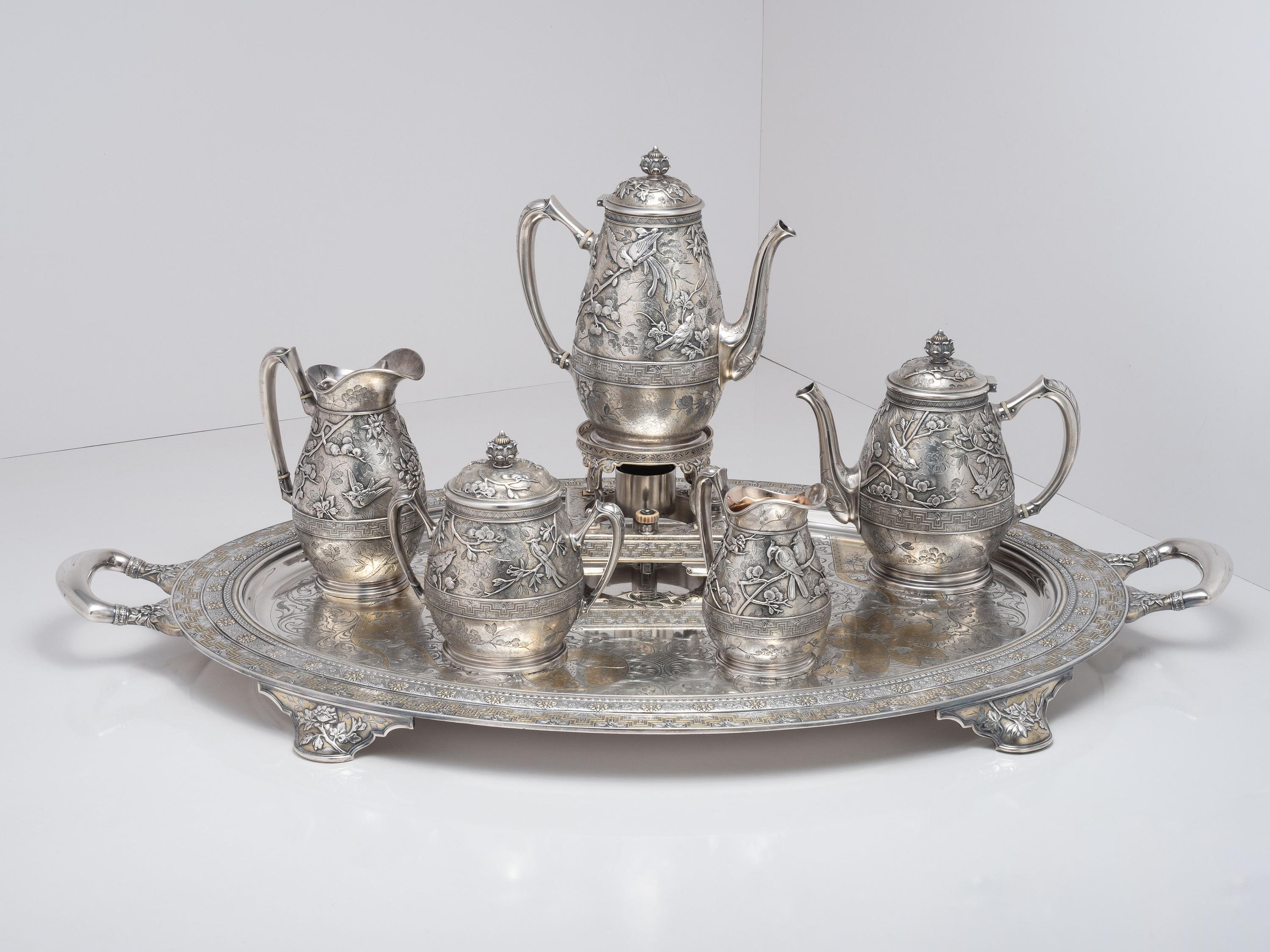 Japanesque Tea Service Designed by Edward C. Moore