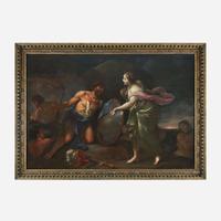 Neapolitan School (17th Century) Venus at the Forge of Vulcan