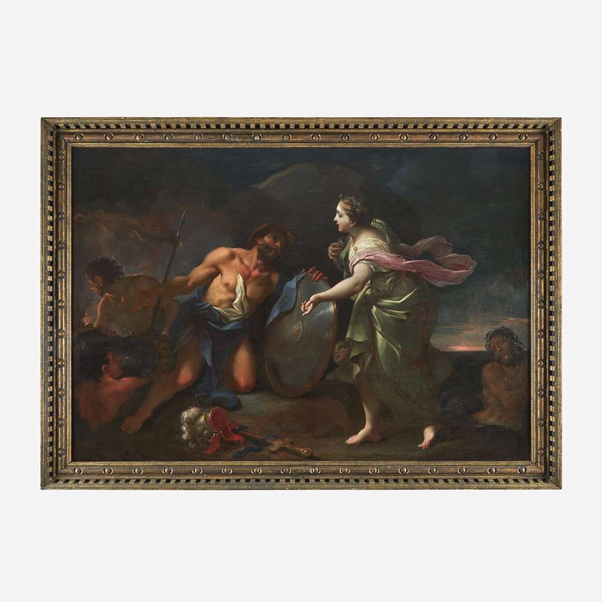 Neapolitan School (17th Century) Venus at the Forge of Vulcan