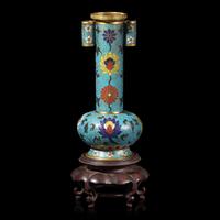 A Chinese Cloisonné Enamel Arrow Vase, Touhu 掐絲琺琅投壺