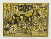 Tony Fitzpatrick, (American, b. 1958), The Orbit Dog, 1995