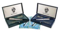 An Aurora 'Classic Pens' Homer: Iliad and Odyssey Two Fountain Pen Set