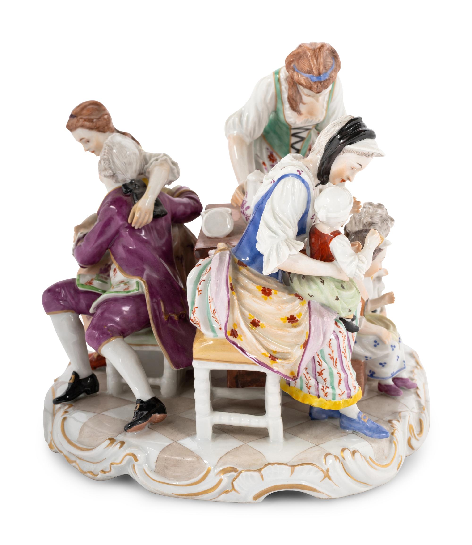 A Vienna Porcelain Figural Group