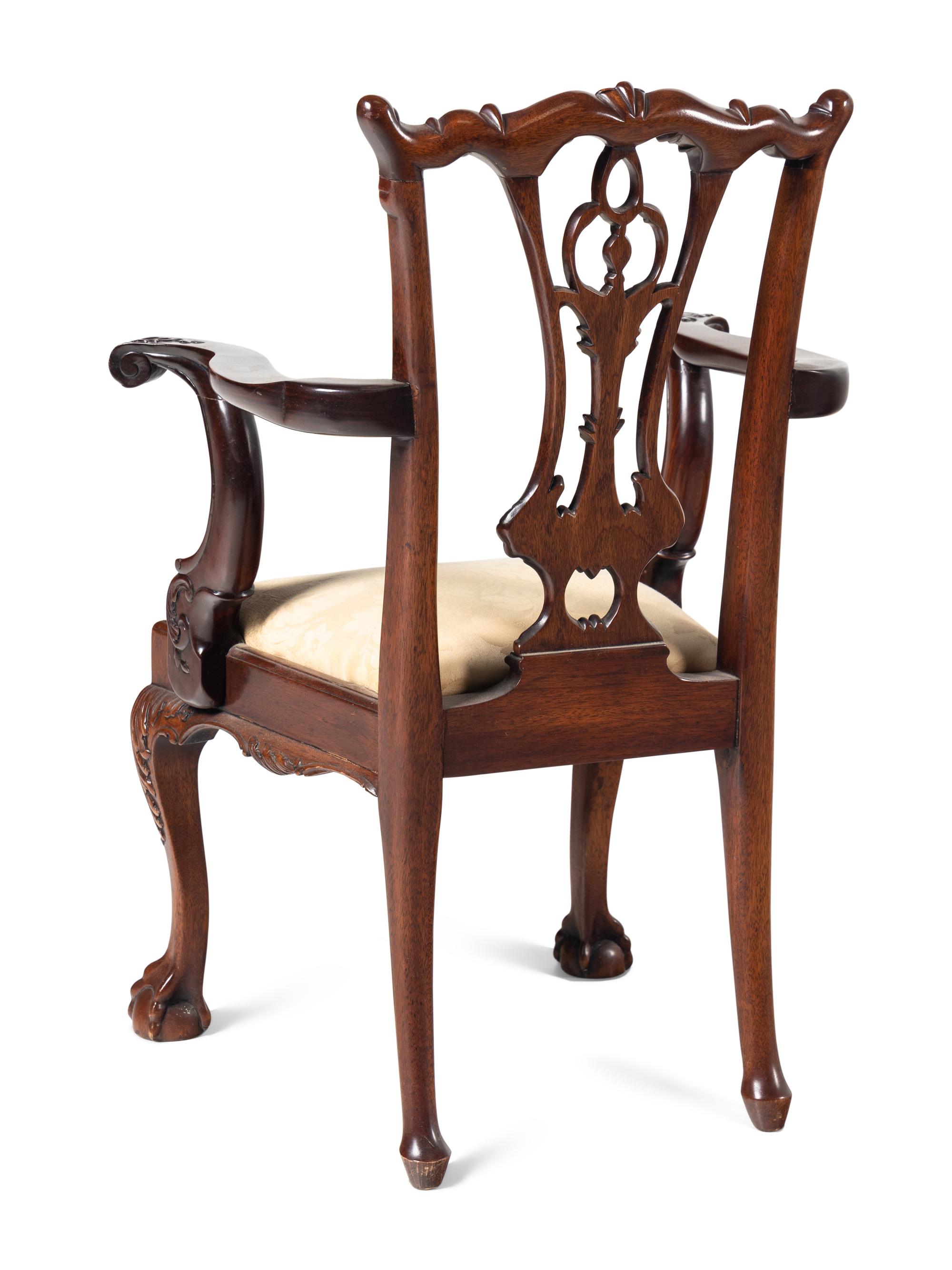 A George II Style Mahogany Child's Chair