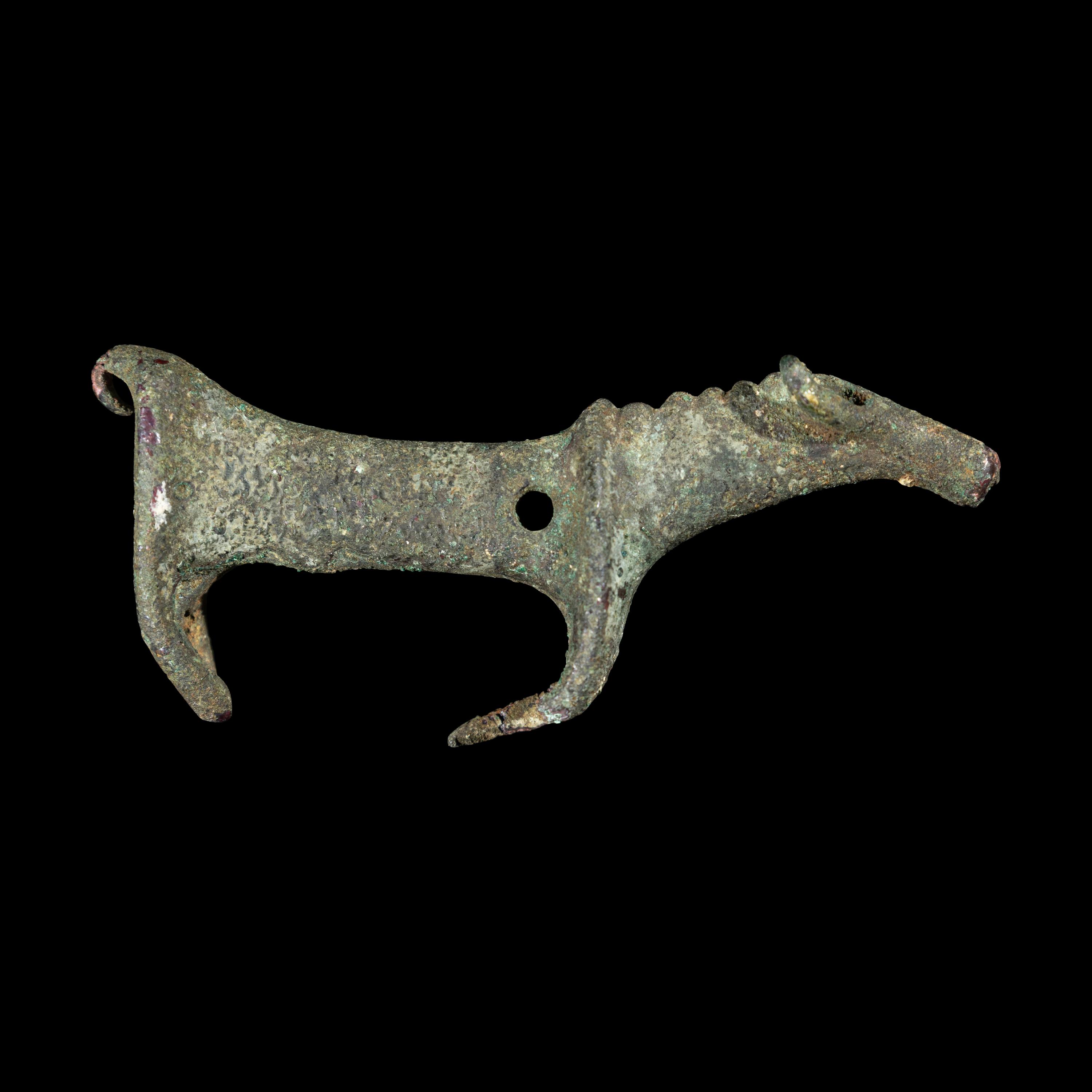 A Caucasus Bronze Animal Figurine