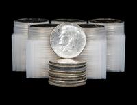 A Collection of One-Hundred-and-Ten 1964 Kennedy 50c Coins