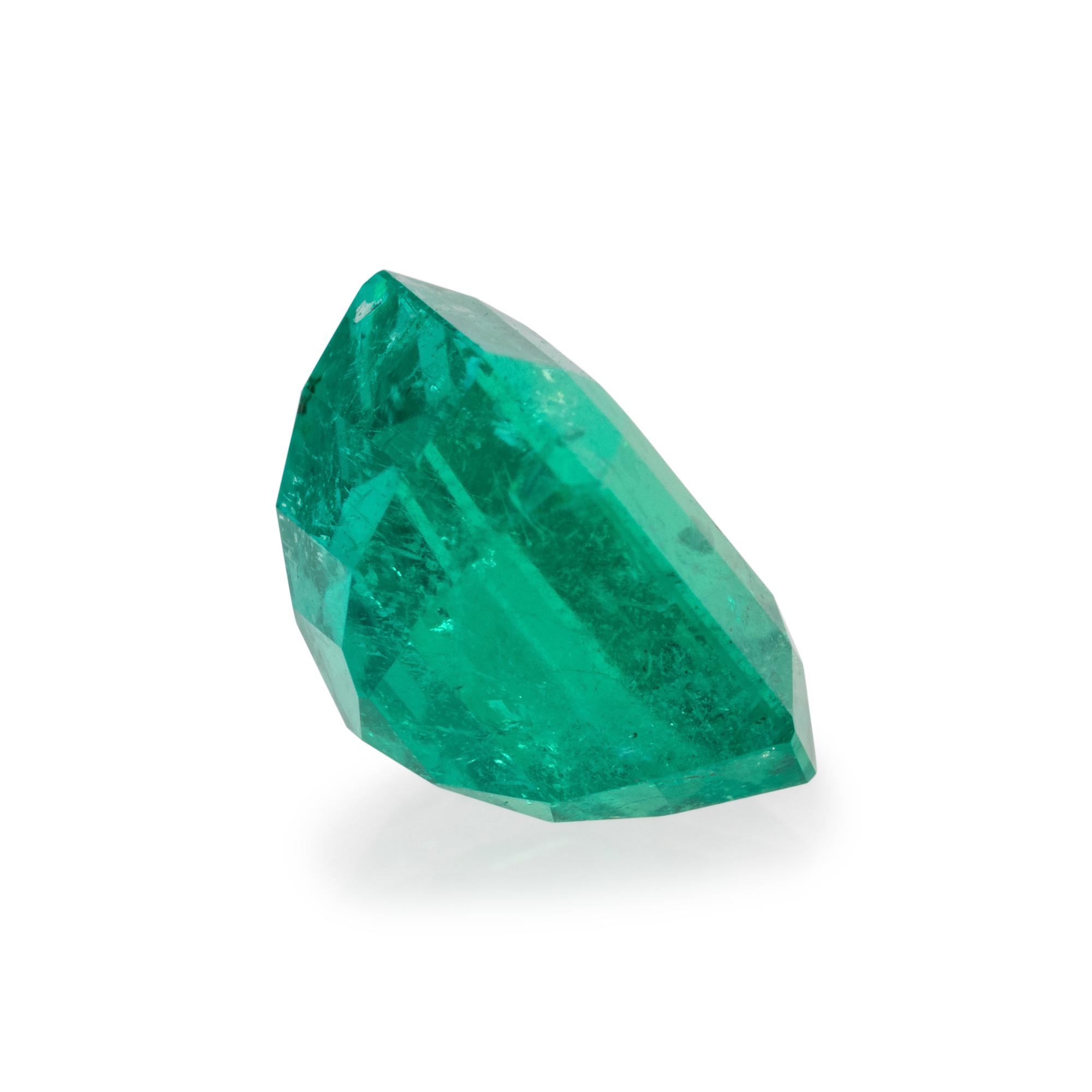 2.40 CARAT EMERALD CUT COLOMBIAN EMERALD