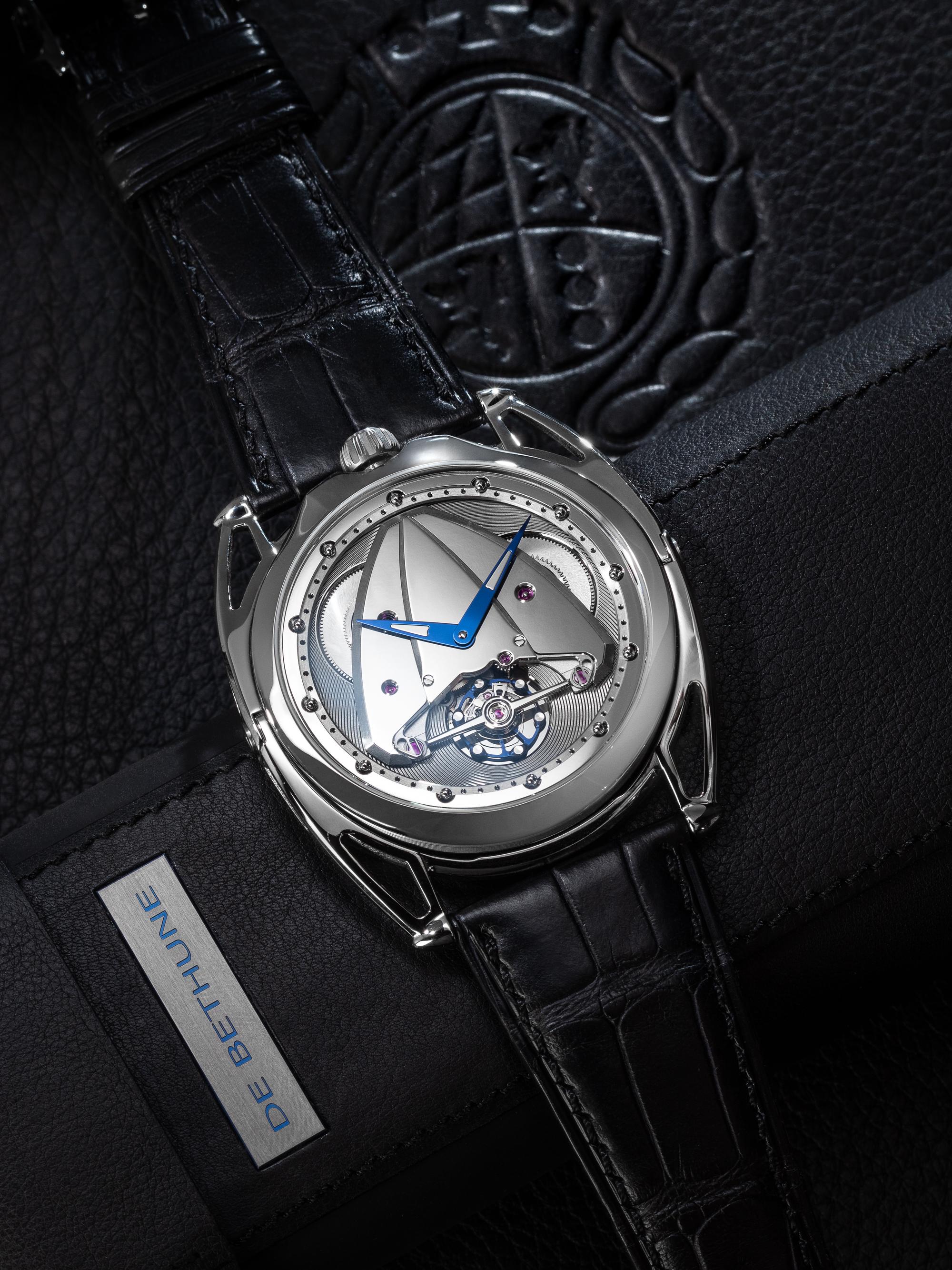 A RARE AND CUTTING-EDGE DE BETHUNE, REF. DB28XP TITANIUM WATCH