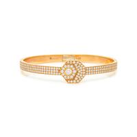 ANITA KO, ROSE GOLD AND DIAMOND 'SCREW YOU' BRACELET