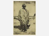 [Prints] Benson, Frank W.: Old Tom